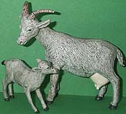 Nanny goat and kid - AAA