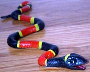 Coral Snake - Stretch Rubber