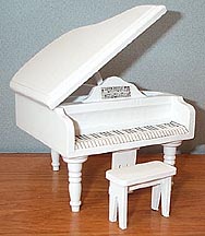 Grand Piano - Large White