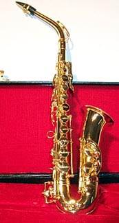 Saxophone - Gold Large