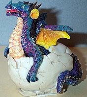 Dragon Hatching - Blue