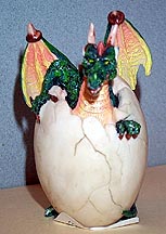 Dragon Hatching - Green
