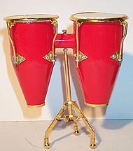 miniature conga drums
