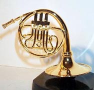 miniature french horn