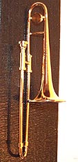 miniature trombone