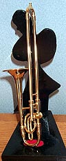 miniature trombone