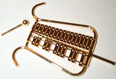 miniature xylophone