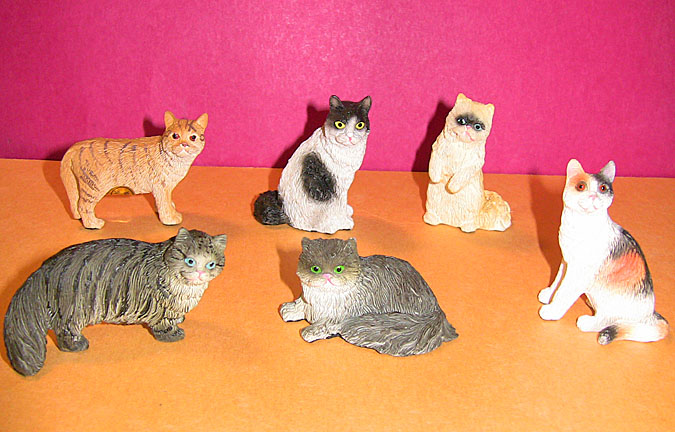 Cat Minis - Set of 6