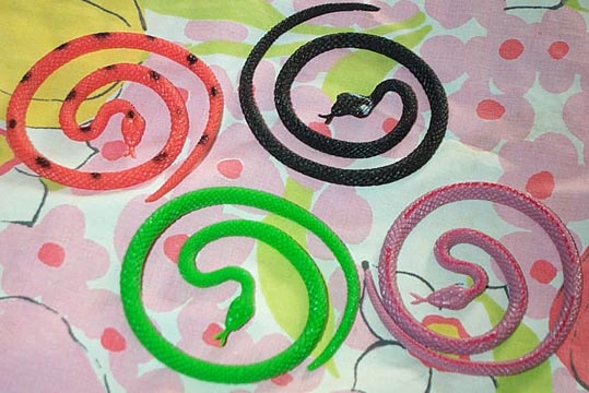 Coiled Little Party Snakes