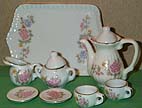 Tea Set with Tray - Pink