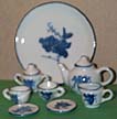 Tea Set - Blue