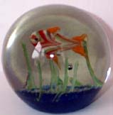 Glass Paperweight - Tropical Fish