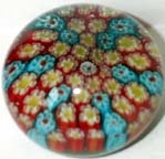 Glass Paperweight - Millefiori