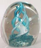 Glass Paperweight - Angelfish