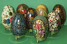 Wooden Egg - Painted