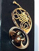 French Horn - Gold Small