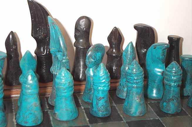 Chess Pieces - African 2