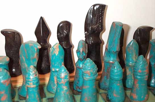 Chess Pieces - African
