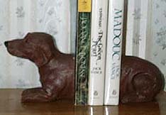 Dachshund Bookends