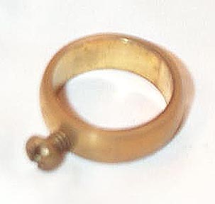Brass Ring with Set Screw