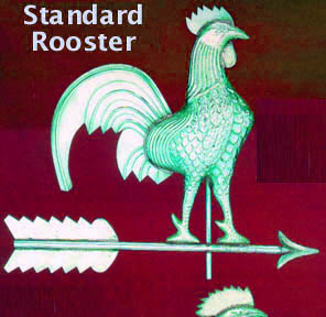 Rooster Weathervane